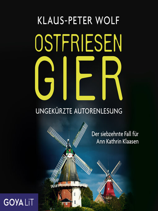 Title details for Ostfriesengier  [Ostfriesenkrimis, Band 17 (Ungekürzt)] by Ostfriesenkrimis - Wait list